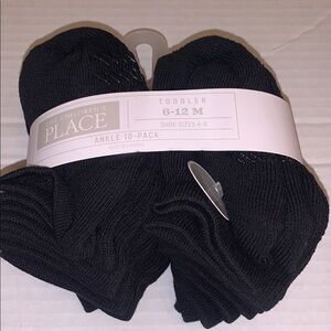 The Children's Place Toddler Ankle Socks 10-Pack